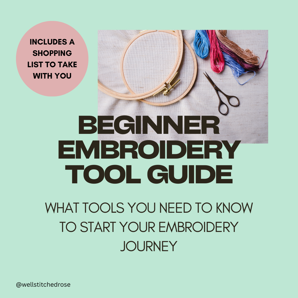 Embroidery Tool Guide