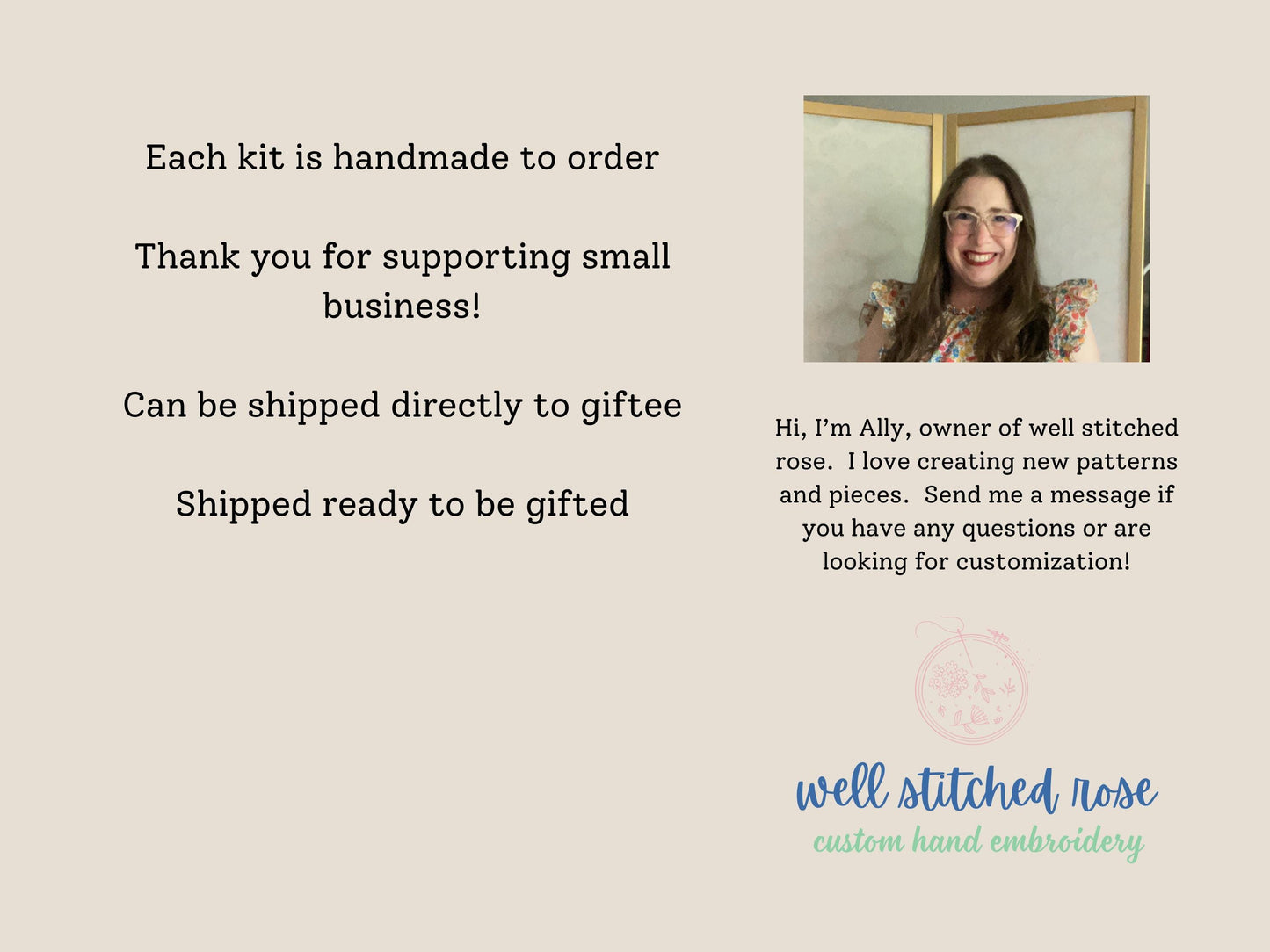 Menorah Embroidery Kit – Beginner Hanukkah DIY Craft